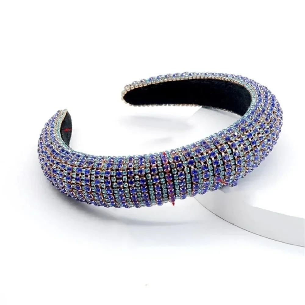 Rhinstone Headband- 6 colors available